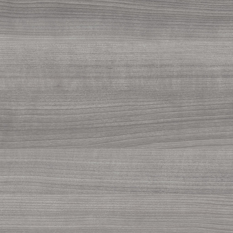 Platinum Gray Modern Home Office Desk with Metal Legs