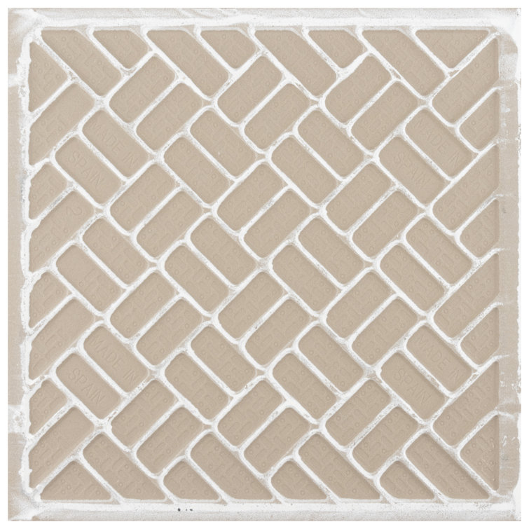 Cloud Blue and Off-White Porcelain Patterned Wall and Floor Tile