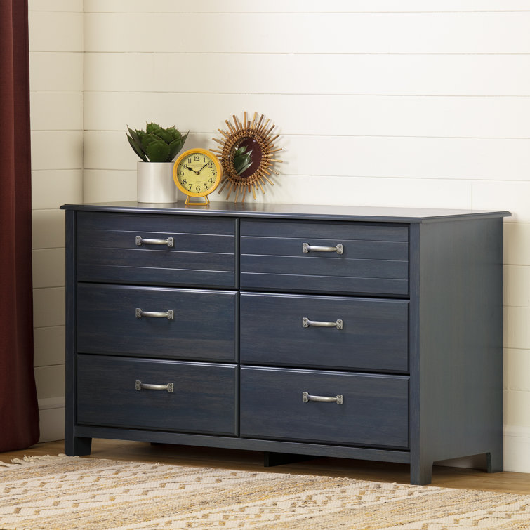 Blueberry Double Kids' Dresser with Extra Deep Drawers