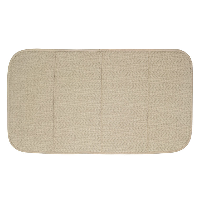 Tan Foldable Microfiber Dish Drying Mat 16" x 28"