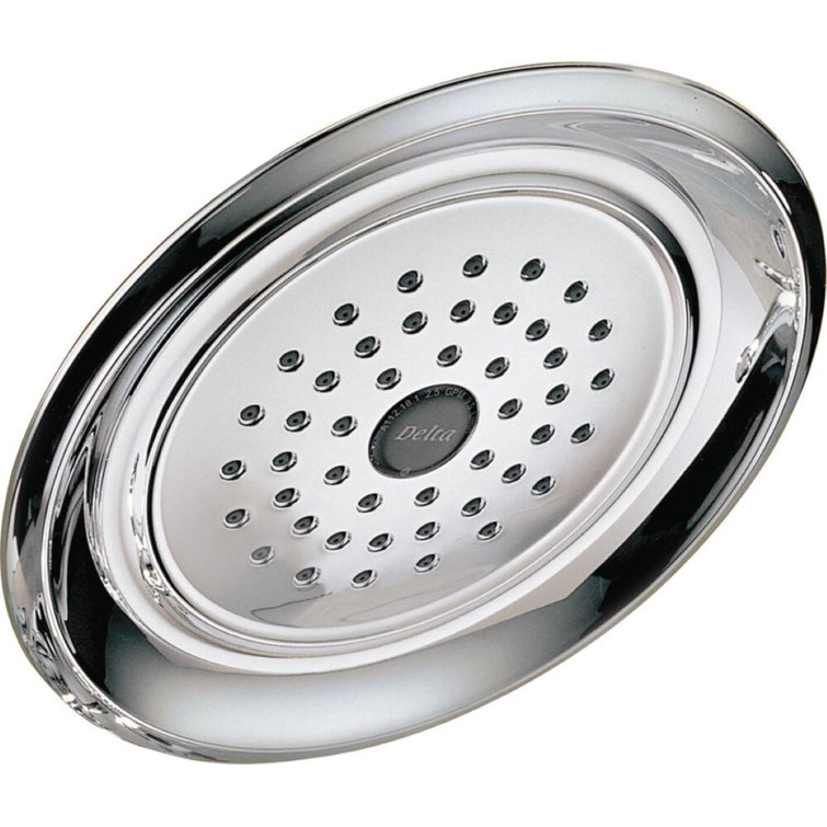 Chrome Multi-Head Wall Mounted Rain Showerhead
