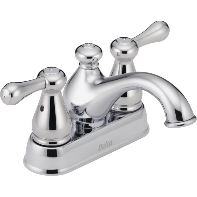 Leland Chrome Dual-Handle Teapot-Lavatory Faucet