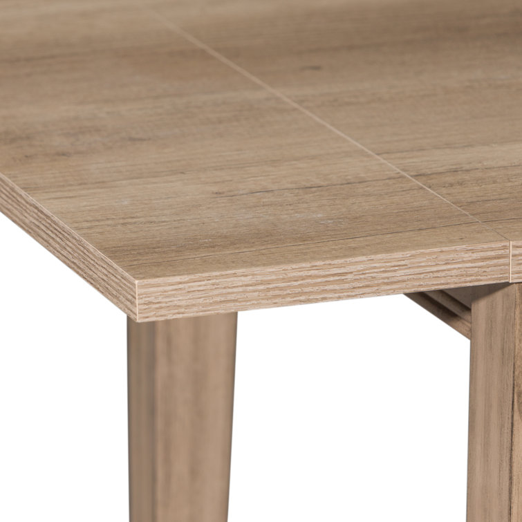 Sun Valley Transitional Brown Melamine Rectangular Dining Table