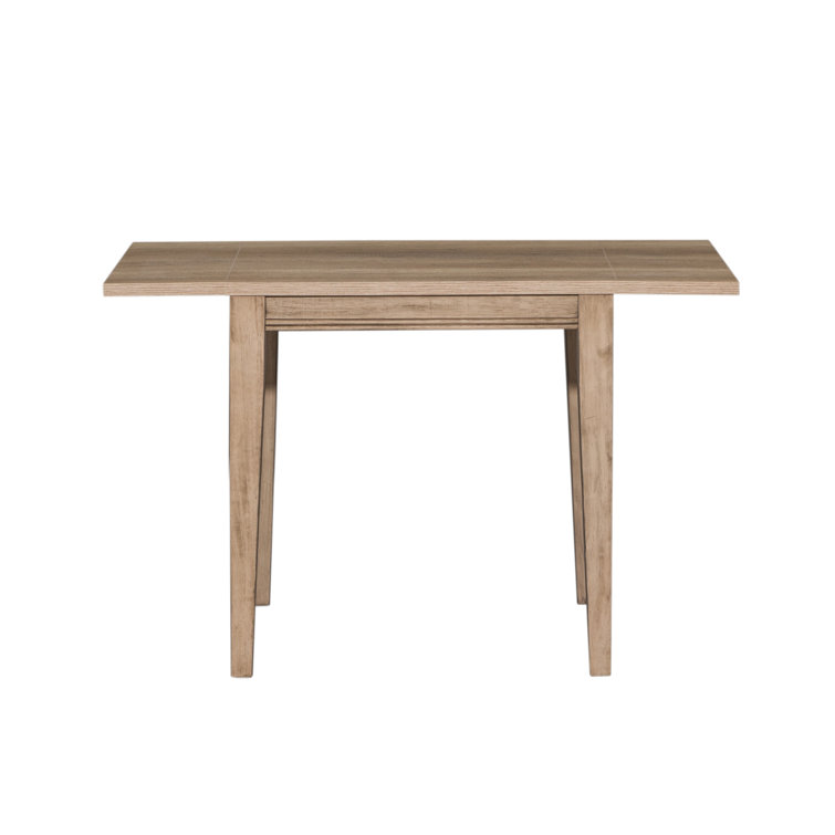 Sun Valley Transitional Brown Melamine Rectangular Dining Table