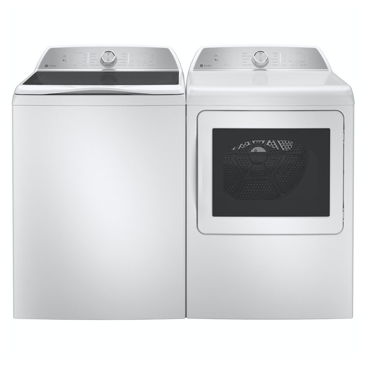 5 Cu. Ft. White Stainless Steel Smart Top Load Washer