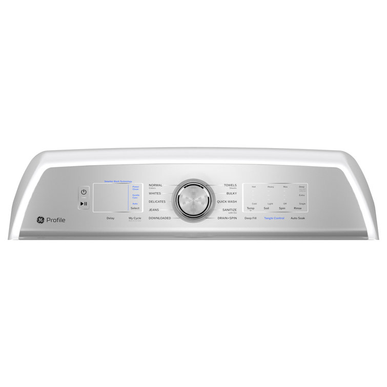 5 Cu. Ft. White Stainless Steel Smart Top Load Washer