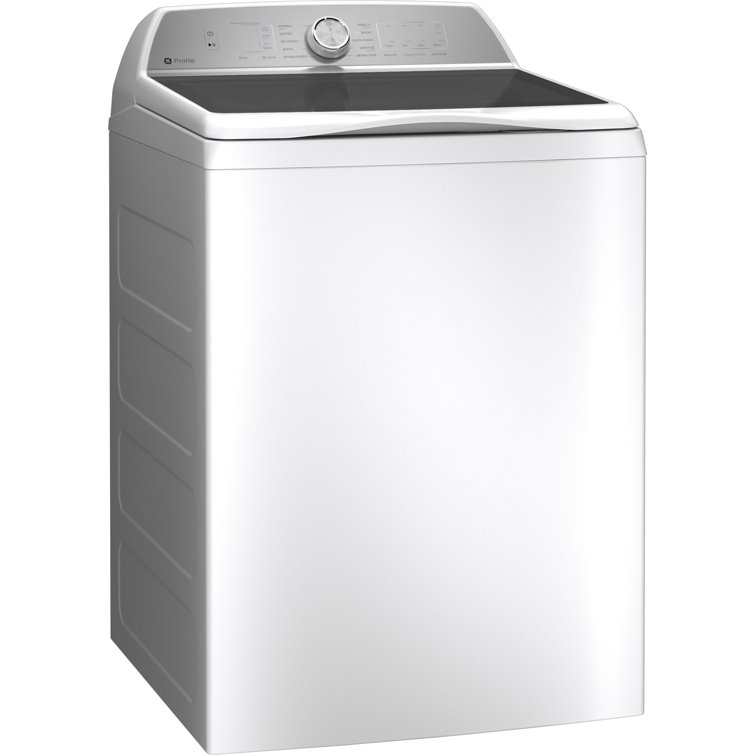 5 Cu. Ft. White Stainless Steel Smart Top Load Washer