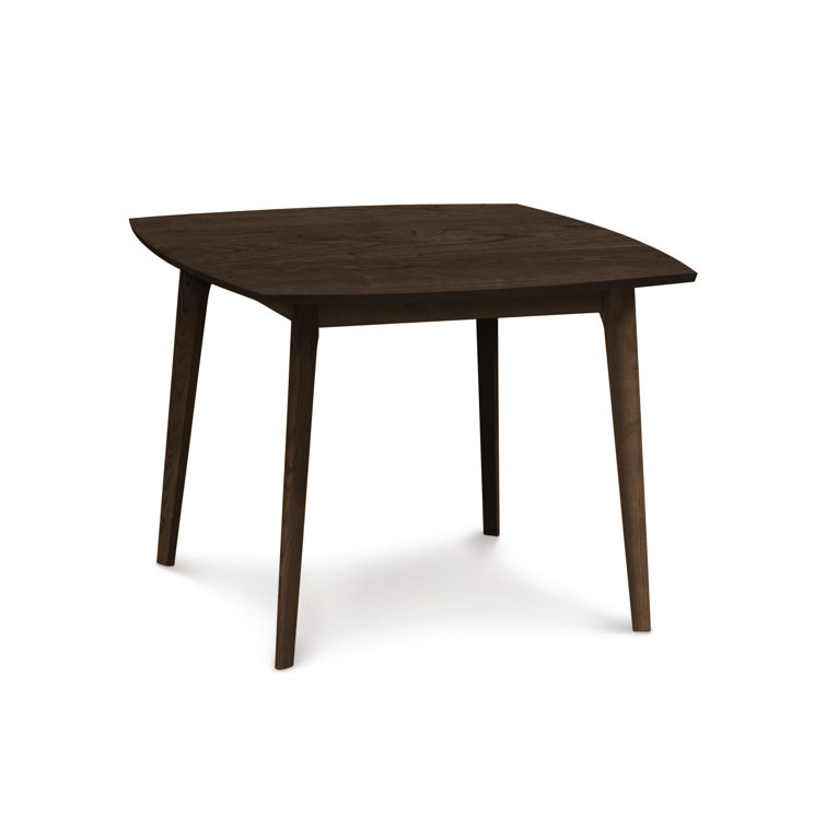 Mid-Century Modern Catalina Extendable Dining Table in Smoke Cherry
