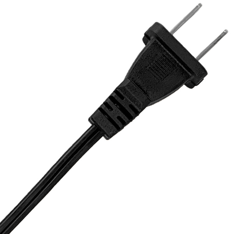 8-Foot Black Inline Rotary Dimmer Lamp Cord Set