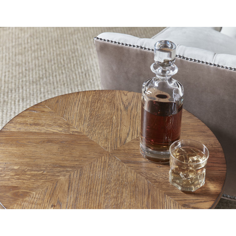 Nova 54" Dawn Finish Reclaimed Wood Round Dining Table