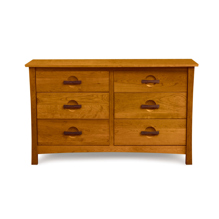 Autumn Cherry Berkeley 6-Drawer Sophisticated Dresser