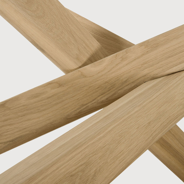 Natural Oak Round Mikado Coffee Table