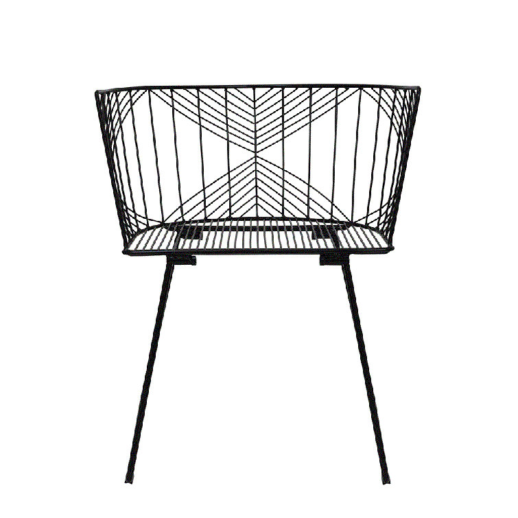 Black Barrel Captain Chair with 17" Seat Height