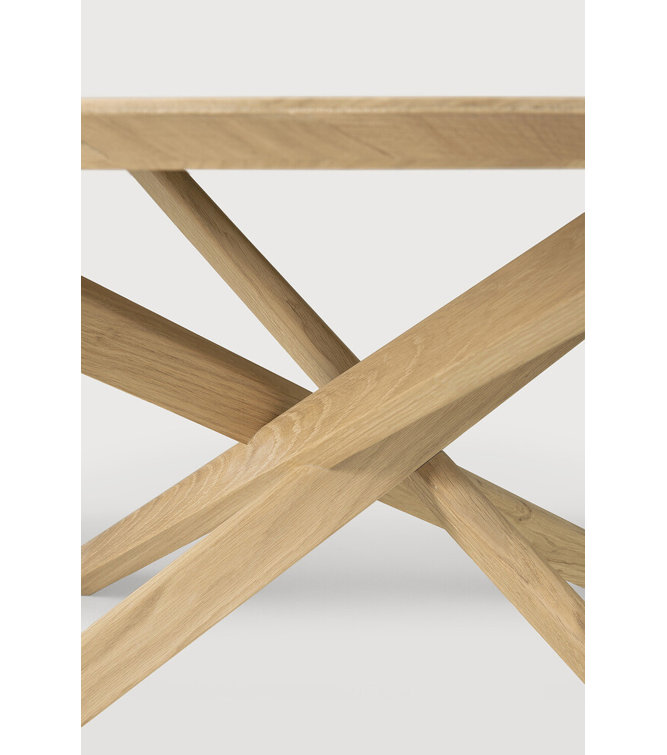Natural Oak Round Mikado Coffee Table