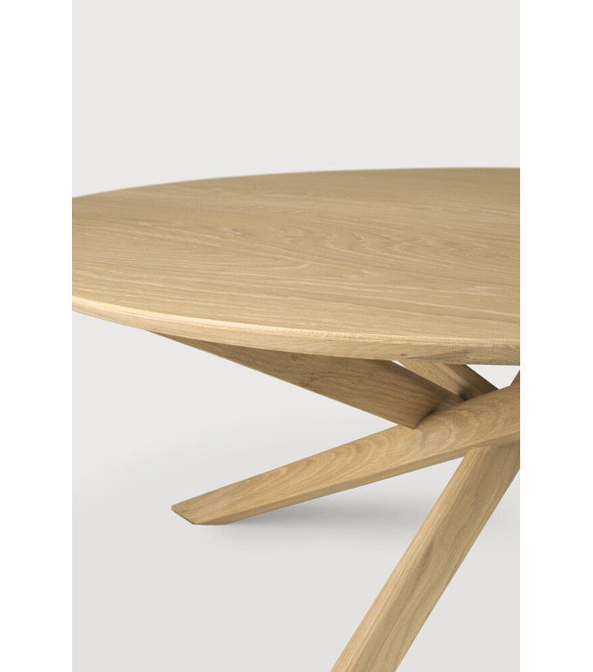 Natural Oak Round Mikado Coffee Table