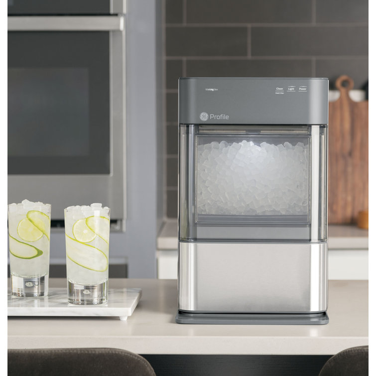 Stainless Steel Portable Countertop Nugget Ice Maker with WiFi