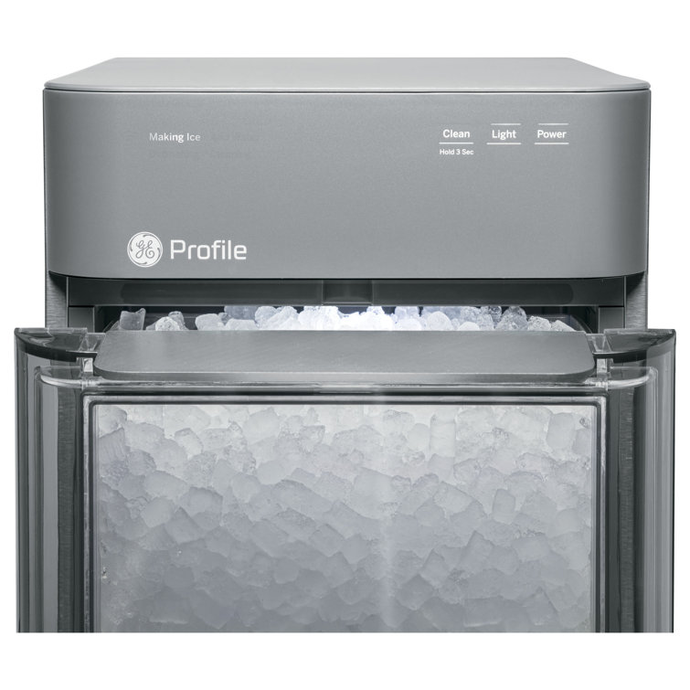Stainless Steel Portable Countertop Nugget Ice Maker with WiFi