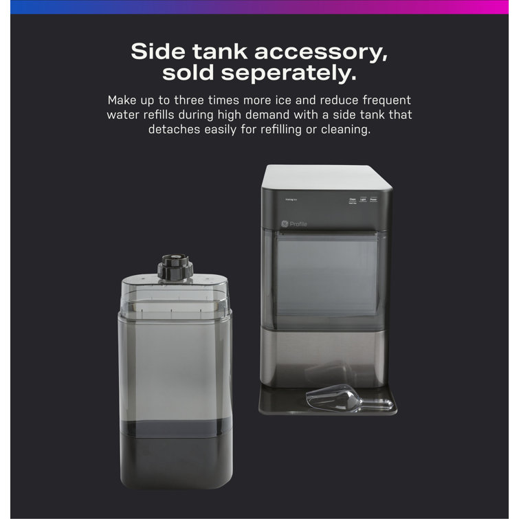 Stainless Steel Portable Countertop Nugget Ice Maker with WiFi