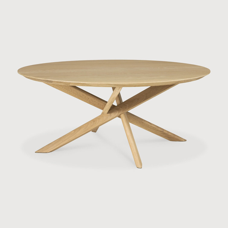 Natural Oak Round Mikado Coffee Table