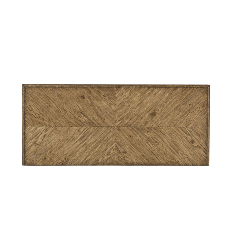 Dawn Oak 3-Drawer Dresser with Bronze Knobs