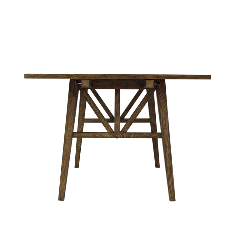 Dusk Oak Extendable Dining Table with Tapered Legs