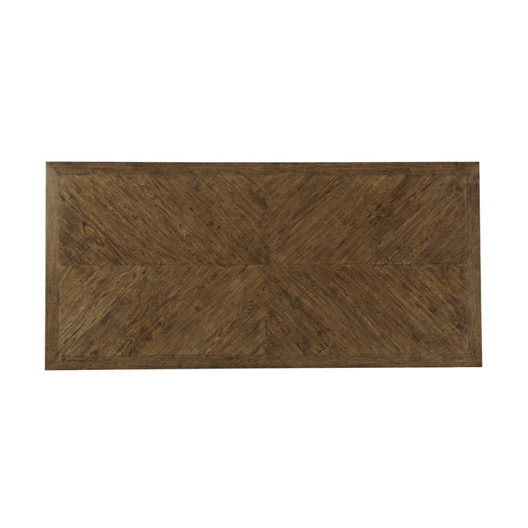 Dusk Oak Extendable Dining Table with Tapered Legs