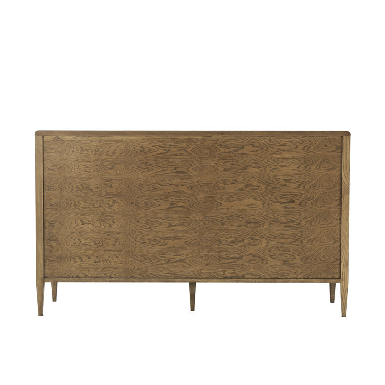 Nova Dawn Oak Parquetry Double Dresser
