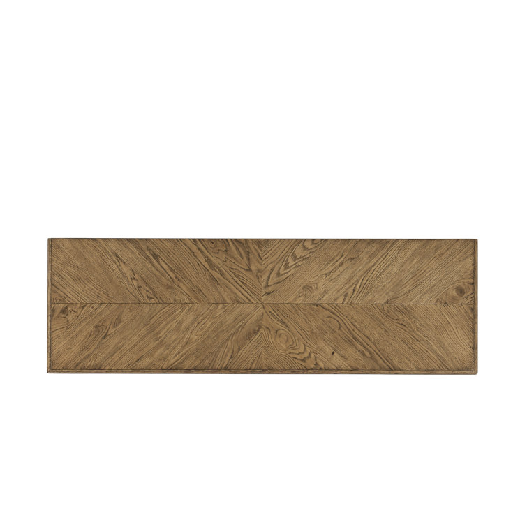Nova Dawn Oak Parquetry Double Dresser