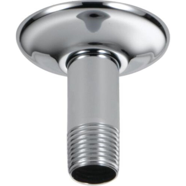 Chrome Ceiling Mount Shower Arm and Flange