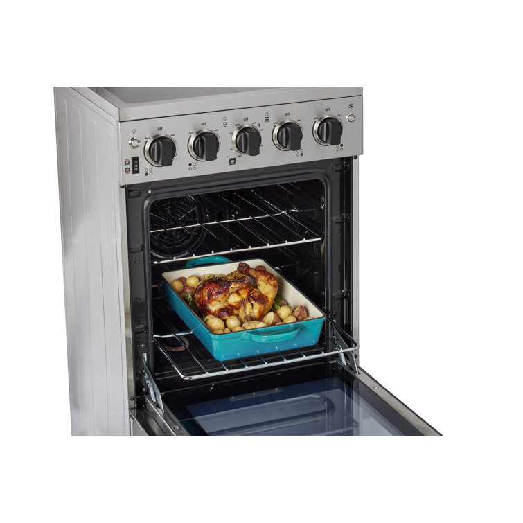 Prestige 20" Stainless Steel Freestanding Electric Range with Convection Oven