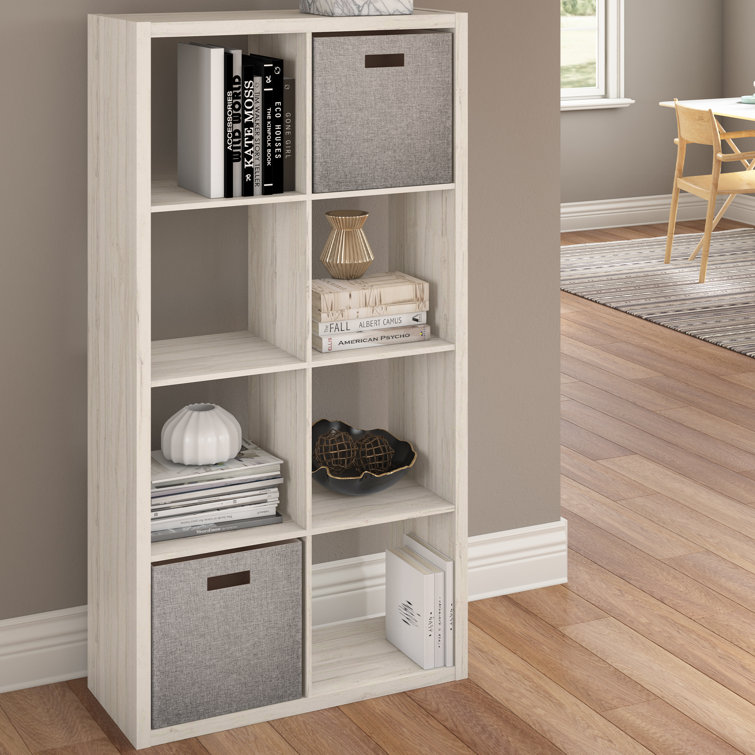Kids' Versatile 8-Cube Brown Organizer for Playful Storage