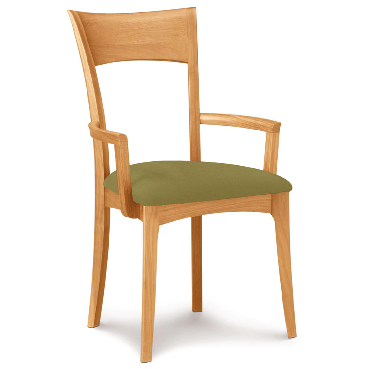 Ingrid Natural Cherry Upholstered Dining Chair