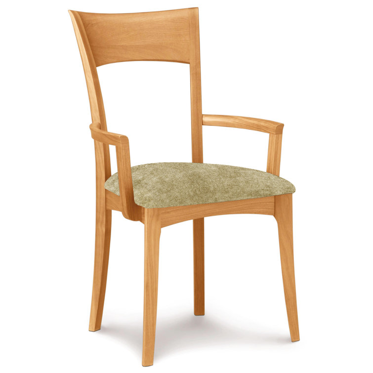 Ingrid Natural Cherry Upholstered Dining Chair