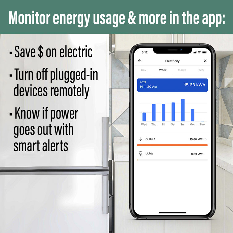 White Wireless Smart Rocker Switch with Netatmo