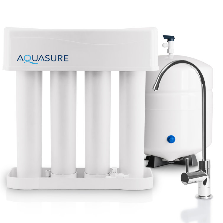 Aquasure Premier Chrome 4-Stage Reverse Osmosis Under-Sink Filtration System