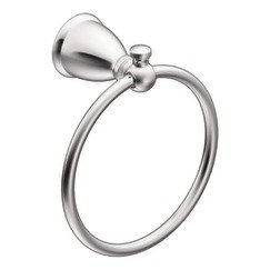 Chrome Modern Wall Mounted Towel Ring