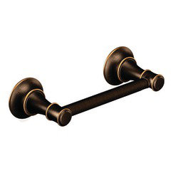 Ashville Distressed Bronze Wall Mount Toilet Paper Holder