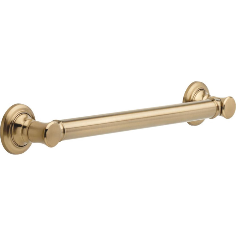 Champagne Bronze 18" Traditional Bathroom Grab Bar