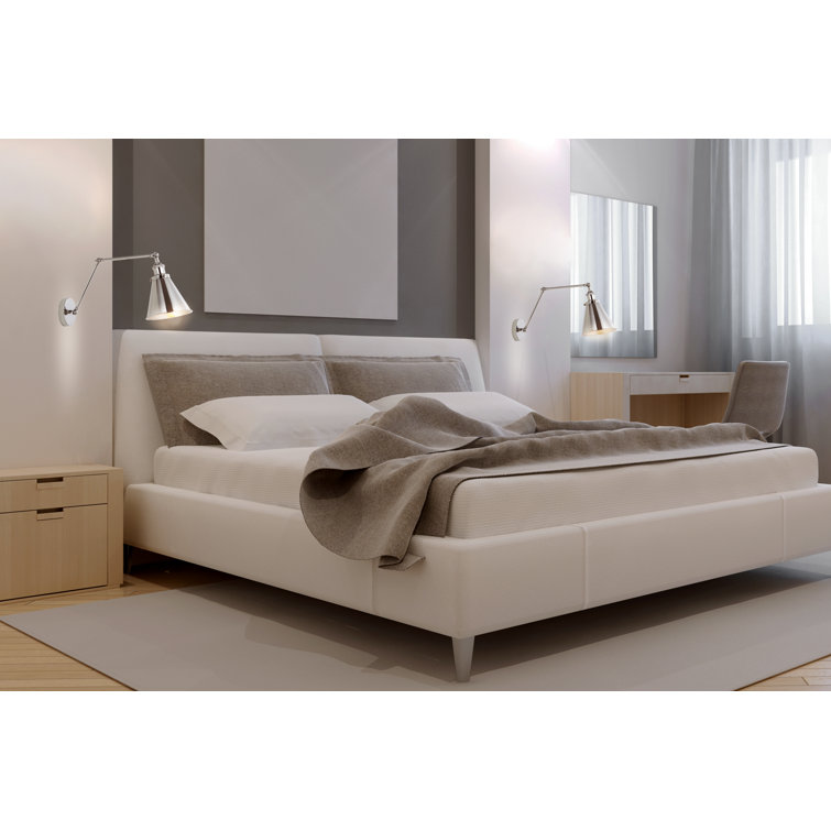 Rover 7" Chrome LED Swing Arm Wall Sconce - Polished Finish
