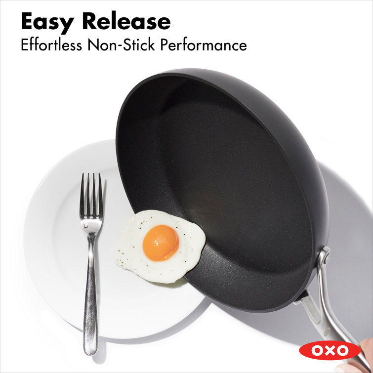 8-Inch Black Aluminum Non-Stick Ceramic Frypan