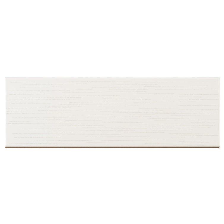 Gullivan 3" x 9" White Glazed Porcelain Subway Tile