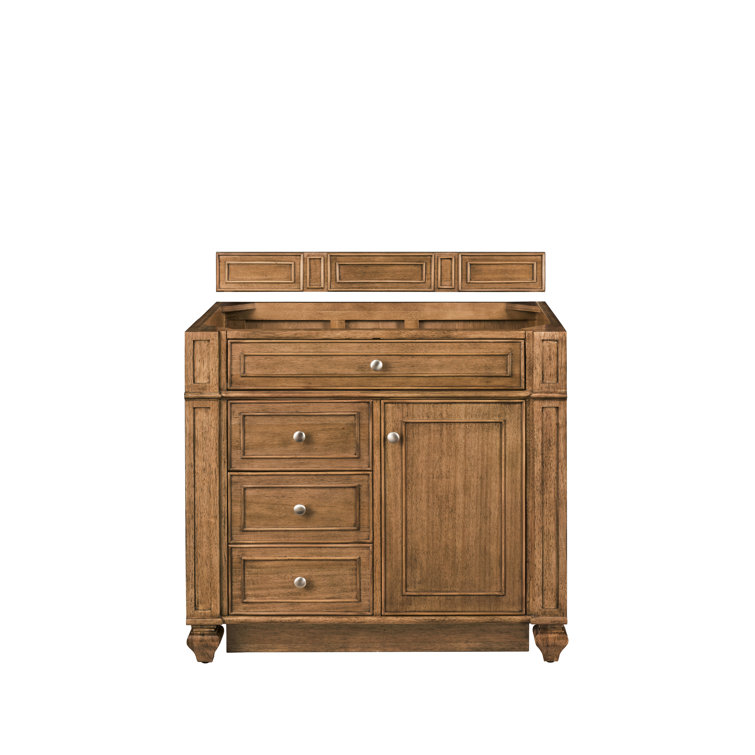 Calisto 36" Saddle Brown Single Bathroom Vanity Base