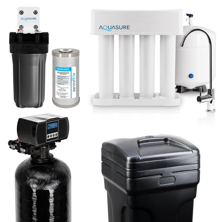 Aquasure 48,000 Grain Whole House Water Softener System