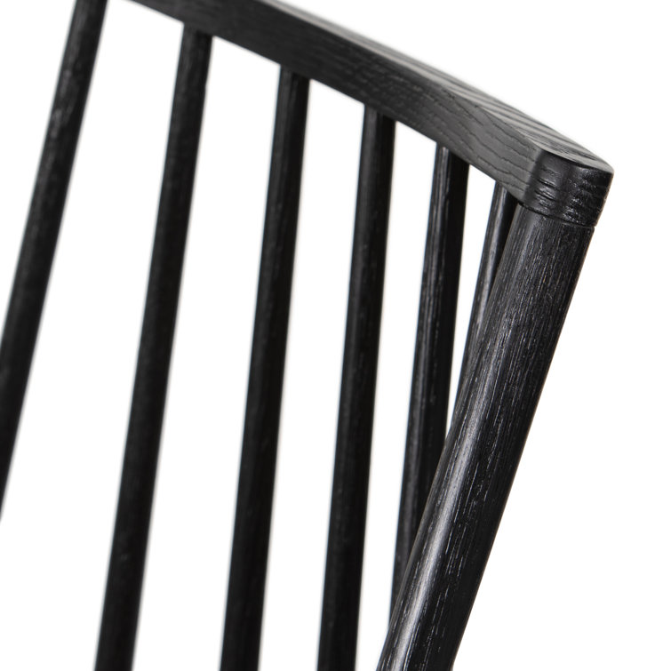 Black and Brown Leather Saddle Style Backless Counter Stool