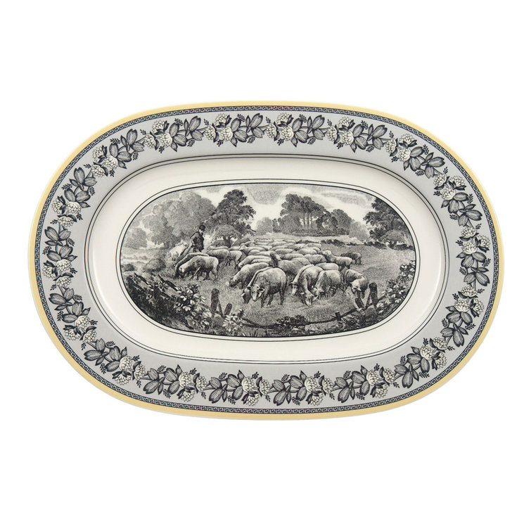 Villeroy & Boch Audun Ferme Oval Ceramic Serving Platter