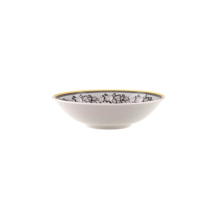 Audun Ferme Floral Porcelain Soup and Cereal Bowl