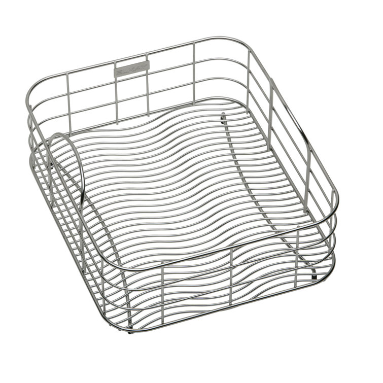 Stainless Steel Large Kitchen Sink Rinsing Basket