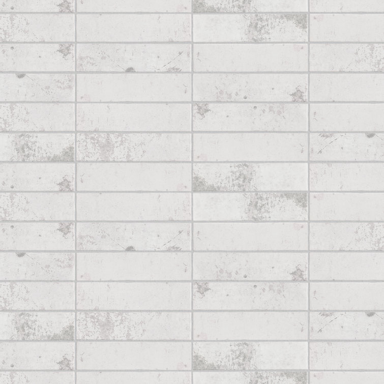 London White 3" x 12" Multi-Finish Ceramic Subway Wall Tile