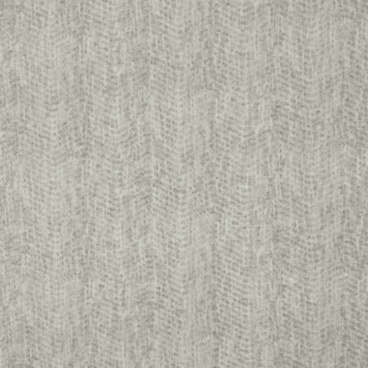 Gray Chevron Fabric 3-Piece Sectional Sofa