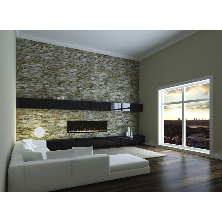 Dimplex Ignite XL 50-Inch Black Linear Electric Fireplace